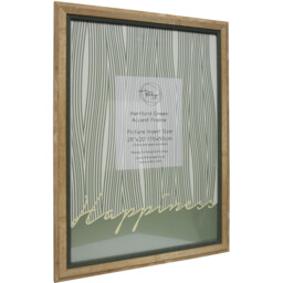 Hertford Green Accent Frame - Natural/70x50cm - Size: 28 x 20 Inch - The Port. Co Gallery - Wilko - thumbnail 3
