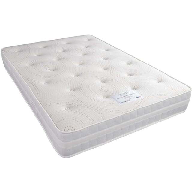 Eden Olivia Small Double Memory Mattress - White - Wilko - image 1