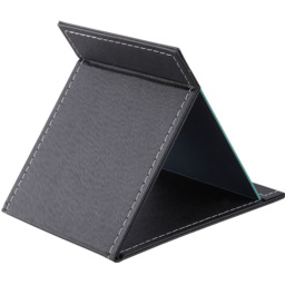 Living and Home Foldable Tabletop Vanity Mirror - Size: 1 x 15 x 20cm - Black - Wilko - thumbnail 5