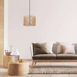 Happy Homewares Moroccan Style Chandelier Polished Gold Acrylic Gem Pendant Shade - Size: 17 x 24 x 24cm - Wilko - thumbnail 3