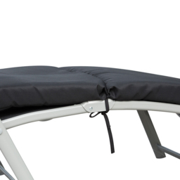 Outsunny Sun Lounger Recliner Black - Size: 100.5 x 63.5 x 137cm - Wilko - thumbnail 6