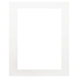 Rectangular Ivory Photo Frame Mount A4 - White - The Port. Co Gallery - Wilko - thumbnail 1