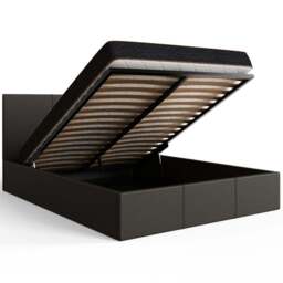 GFW Small Double Grey End Lift Ottoman Bed - Wilko - thumbnail 5