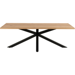 Florence Heaven 10 Seater Dining Table Oak - Brown - Furniture To Go - Wilko - thumbnail 4