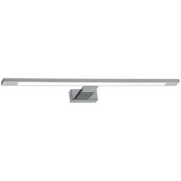 Milagro Shine Silver LED Wall Lamp 60cm 230V - Size: 11 x 60 x 4cm - Wilko - thumbnail 1