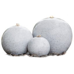 Heissner White Saphira 3 Balls Water Feature - Size: 28 x 28 x 28cm - Wilko - thumbnail 1