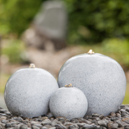 Heissner White Saphira 3 Balls Water Feature - Size: 28 x 28 x 28cm - Wilko - thumbnail 3