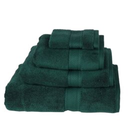 Deluxe Hand Towel - Emerald - Wilko
