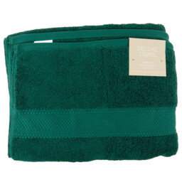 Deluxe Hand Towel - Emerald - Wilko - thumbnail 4