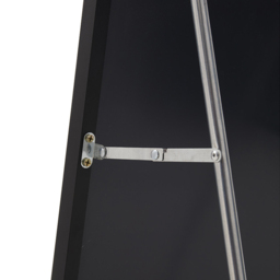Living and Home Black Slim Full Length Wall Mounted Mirror 150cm - Size: 150 x 40 x 29cm - Cream - Wilko - thumbnail 7