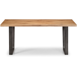 Julian Bowen Brooklyn 6 Seater Dining Table Oak - Brown - Wilko - thumbnail 4
