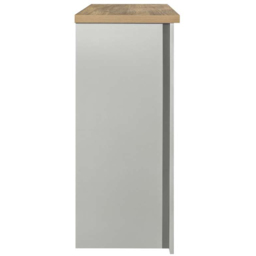 Highgate 4 Drawer Grey and Oak Chest of Drawers - Birlea - Wilko - thumbnail 4