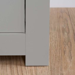 Highgate 4 Drawer Grey and Oak Chest of Drawers - Birlea - Wilko - thumbnail 6