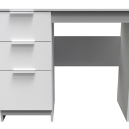 Crowndale Plymouth 3 Drawer White Vanity Ready Assembled - Size: 40 x 93 x 79cm - Wilko - thumbnail 4
