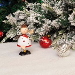 St Helens White Coat Metal and Wood Angel - Size: 145 x 95 x 95cm - Wilko - thumbnail 6