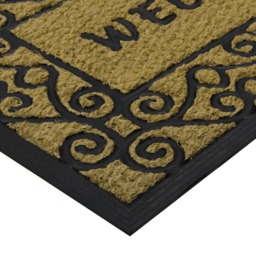 JVL Welcome Woven Tuffscrape Doormat 45 x 75cm - JVL Homewares - Wilko - thumbnail 5