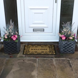 JVL Welcome Woven Tuffscrape Doormat 45 x 75cm - JVL Homewares - Wilko - thumbnail 3