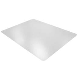 Floortex Advantagemat PVC Chair Mat with Lip 116 x 150cm - Clear - Wilko - thumbnail 1