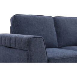 Matilda 3 Seater Blue Sofa - Wilko - thumbnail 7