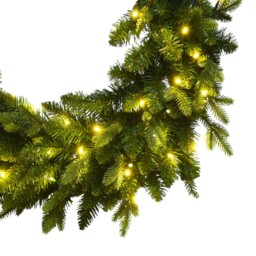 Set of LED Wreath and Garland Green - Amber Charm - Wilko - thumbnail 7