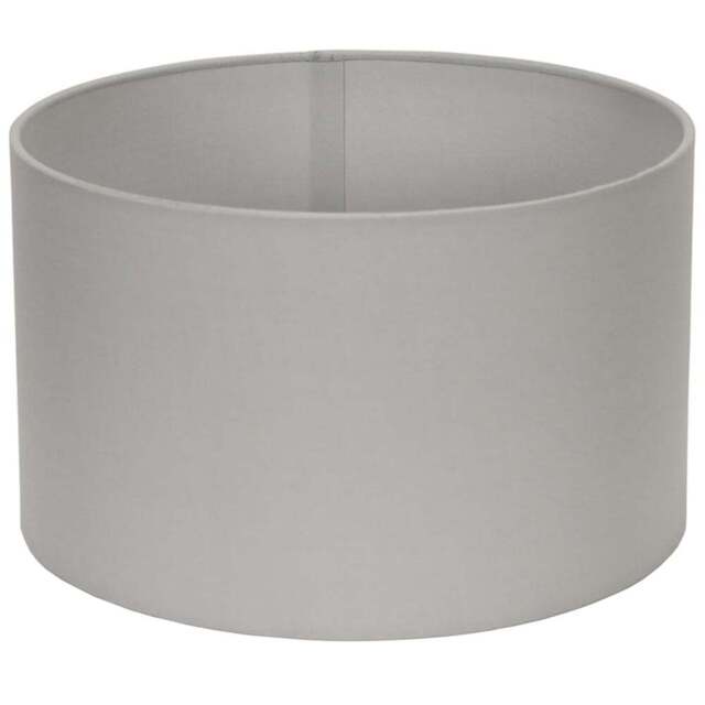 ValueLights Reni Grey Fabric Small Drum Shade - Size: 25 x 15 x 25cm - Wilko - image 1