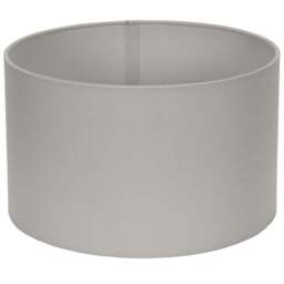 ValueLights Reni Grey Fabric Small Drum Shade - Size: 25 x 15 x 25cm - Wilko - thumbnail 1