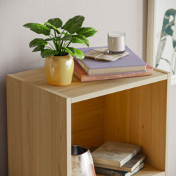 VIDA DESIGNS Oxford Oak 4 Shelf Cube Bookcase - Brown - Wilko - thumbnail 6