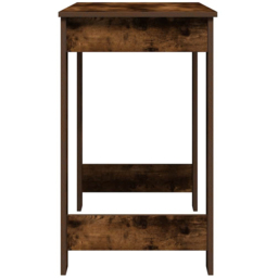 vidaXL Large Desk Smoked Oak - Size: 75 x 100 x 45cm - Brown - Wilko - thumbnail 7