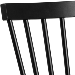 Florence Riano Set of 2 Black Dining Chairs - Furniture To Go - Wilko - thumbnail 6