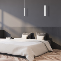 Milagro Hudson White Pendant Lamp 230V - Size: 5 x 5 x 90cm - Wilko - thumbnail 5