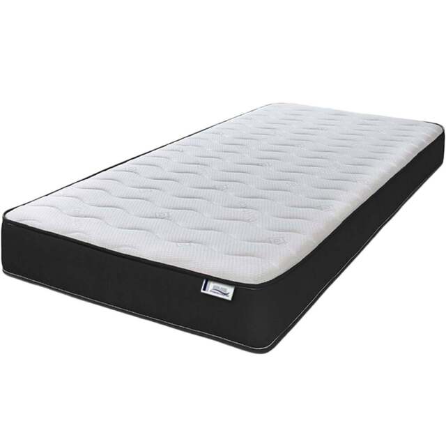 Extreme Comfort Cooltouch Colours Black Shorty Memory Foam and Spring Mattress - eXtreme comfort ltd - Wilko - image 1