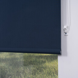 Plain Blackout Blinds Evening Blue 180cm - Wilko - thumbnail 7