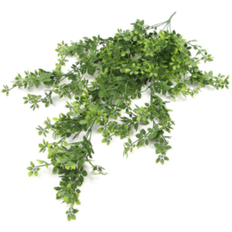 Leaf Forest Foliage Hanging Artificial Plant 3ft - Size: 81 x 30 x 10cm - Green - Wilko - thumbnail 3