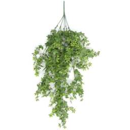 Leaf Forest Foliage Hanging Artificial Plant 3ft - Size: 81 x 30 x 10cm - Green - Wilko - thumbnail 1