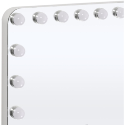 Living and Home White Dimmable Hollywood LED Vanity Makeup Mirror - Size: 42 x 50 x 12cm - Wilko - thumbnail 7