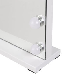 Living and Home White Dimmable Hollywood LED Vanity Makeup Mirror - Size: 42 x 50 x 12cm - Wilko - thumbnail 6