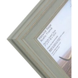 Keswick Sage Rustic Frame - Sage/7x5in - Size: 7 x 5 Inch - The Port. Co Gallery - Wilko - thumbnail 4