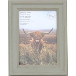 Keswick Sage Rustic Frame - Sage/7x5in - Size: 7 x 5 Inch - The Port. Co Gallery - Wilko - thumbnail 1