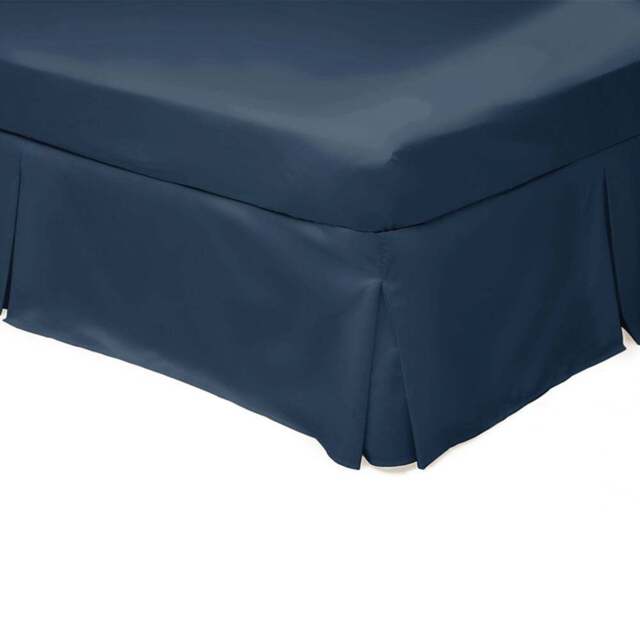 Serene Single Navy Platform Valance - Blue - Wilko - image 1