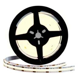 Ener-J 12V 4000K COB LED Strip Lights 5 meters - Size: 5m - White - Wilko