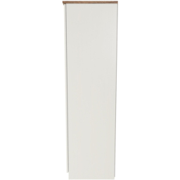 Crowndale Victoria 2 Door Cream Ash and Oak Wardrobe - Wilko - thumbnail 4