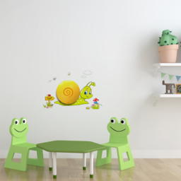 Milagro Snail Yellow LED Children Lamp 230V - Size: 12 x 12 x 4cm - Wilko - thumbnail 4