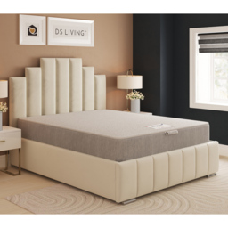 DS Living Aurora Harmony Small Double Bonnell Spring Mattress with Comfort Layers - White - Wilko - thumbnail 3