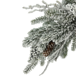 Frosted Snowberry SwagWhite and Green - Wilko - thumbnail 5