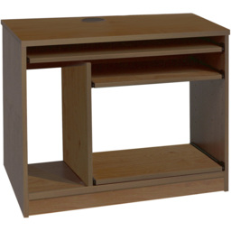 R White Cabinets Computer Desk Brown - Size: 72.8 x 85 x 54cm - Wilko - thumbnail 3