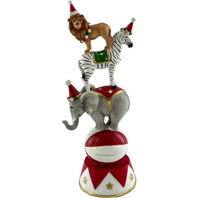 Christmas Circus Ornament Multicolour - Sleigh Bells Ring - Wilko - image 1