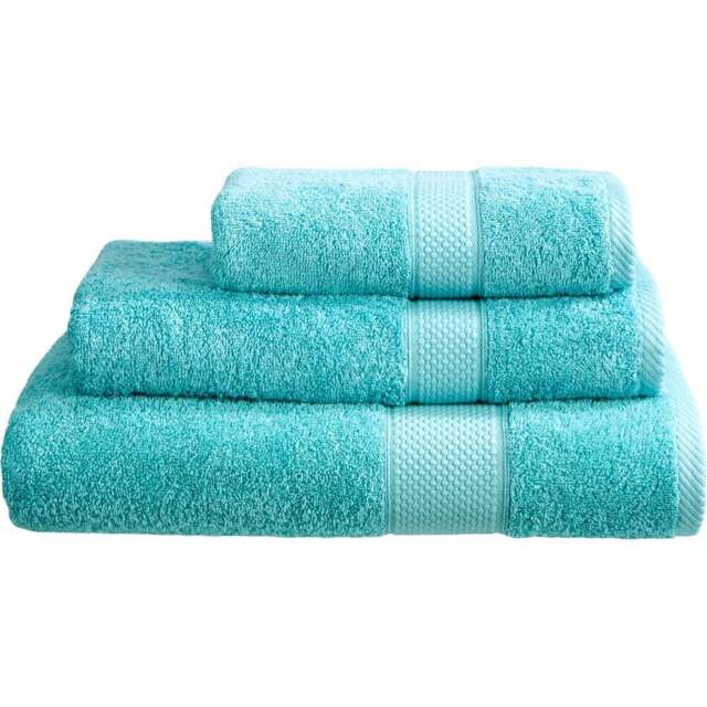 Imperial Hotel Quality Aqua Combed Cotton Turkish Bath Mat - Size: 50 x 80 x 4cm - n/a - Wilko - image 1