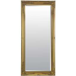 Buxton Gold Leaner Wall Mirror 170 x 79cm - MirrorOutlet - Wilko - thumbnail 1