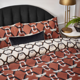 furn. Avalon Single Brick Duvet Set - Multi - Wilko - thumbnail 3