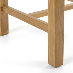 Julian Bowen Astoria Set of 2 Brown and Oak Dining Chair - Wood - Wilko - thumbnail 7